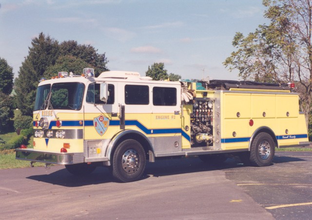 Engine 92 - 1982 3D - Refurbished