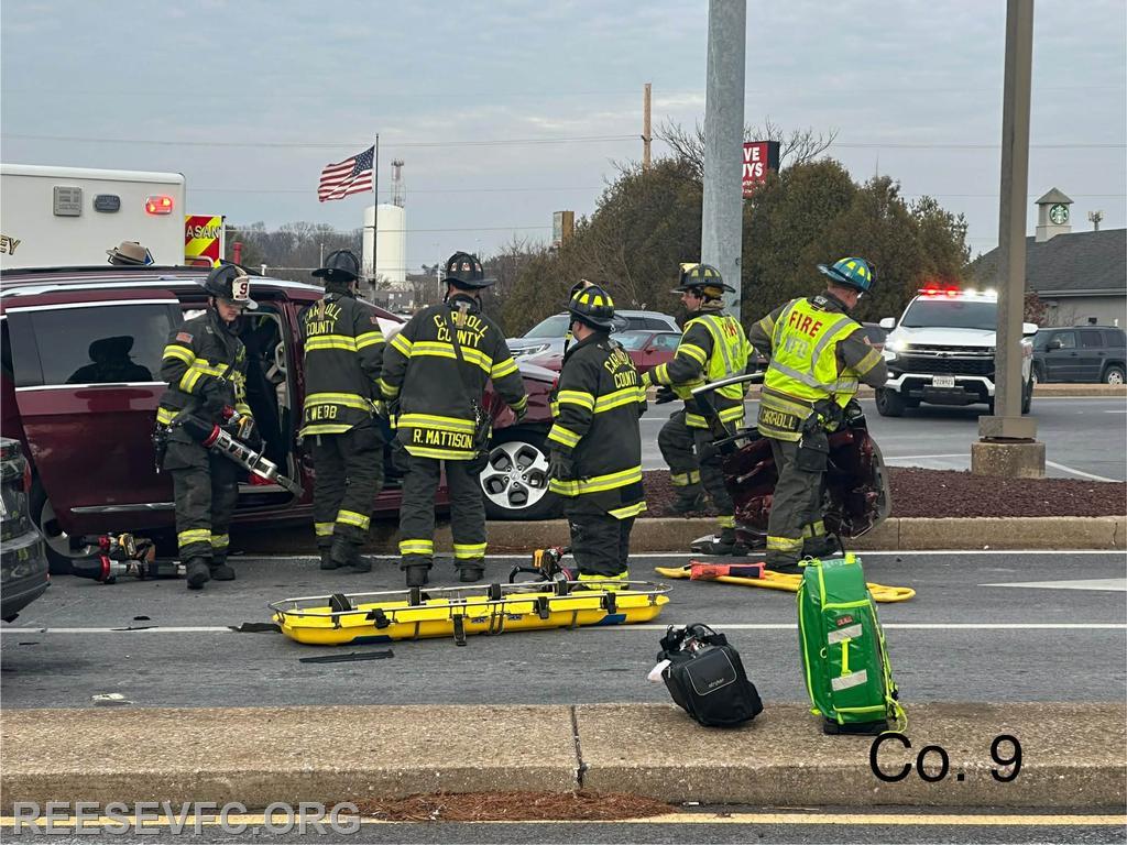 Reese assists on Vehicle Collision with Rescue - Reese & Community Fire ...