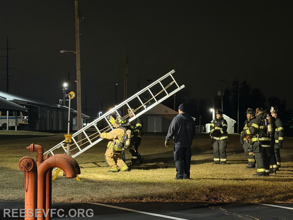 Engine Operations Training Evolution - Reese & Community Fire Company